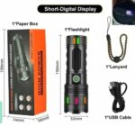 Sanford High Power Super Bright Rechargeable Flashlight - Image 4